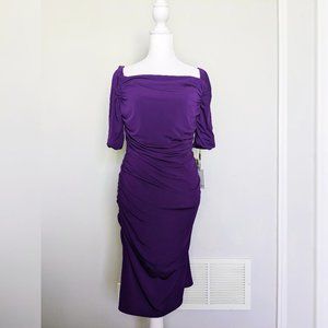 CALVIN KLEIN Purple Dress NWT Size 8